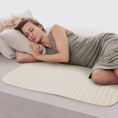 Yoofoss Waterproof Bed Pad Washable and Reusable Underpads 4 Layer Incontinence Mattress Protector 100% Cotton Surface for Children Adults and Pets in Saudi Arabia