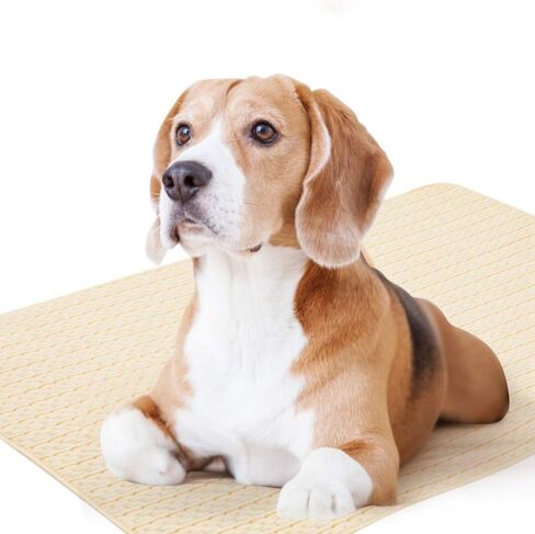 Yoofoss Waterproof Bed Pad Washable and Reusable Underpads 4 Layer Incontinence Mattress Protector 100% Cotton Surface for Children Adults and Pets in Saudi Arabia