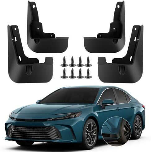 Mud Flaps Compatible with 2025 Toyota Camry Hybrid (XV80) SE/XSE Accessories ABS Material Mudguards Mudflaps for 2025 Camry SE XSE in Saudi Arabia