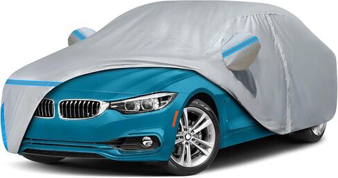 غطاء سيارة لـ 2006-2024 مرسيدس بنز الفئة E سيدان E300 E350 E450/E43 E53 E63 AMG، مقاوم للماء مناسب لجميع الأحوال الجوية من الشمس والمطر والأشعة فوق البنفسجية للحماية من الثلوج غطاء سيارة خارجي مع باب بسحاب وبطانة قطنية in Kuwait