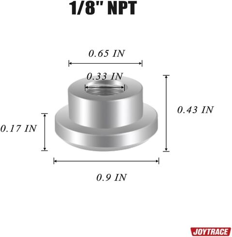 3/8 NPT أنثى مترابطة اللحام على Bung المناسب الألومنيوم 2PCS in Kuwait