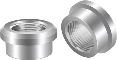 3/8 NPT أنثى مترابطة اللحام على Bung المناسب الألومنيوم 2PCS in Kuwait