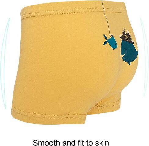 Toddler Boxer Briefs Cotton Boys Underwear Kids Underpants Size 3-12Years (Pack of 5) in Saudi Arabia