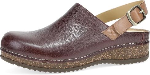 Dansko Women's Merrin Sling-Back Mule Clog - Dual Density Cork/EVA Midsole and Lightweight Rubber Outsole Provide Durable and Comfortable Ride on Patented Stapled Construction in Saudi Arabia
