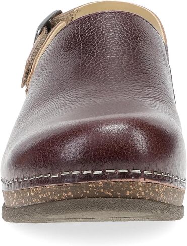 Dansko Women's Merrin Sling-Back Mule Clog - Dual Density Cork/EVA Midsole and Lightweight Rubber Outsole Provide Durable and Comfortable Ride on Patented Stapled Construction in Saudi Arabia
