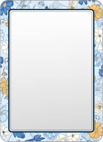 مرآة خزانة مغناطيسية للمدرسة والمكتب، مع مرآة مغناطيسية قوية للخزانة، ملحقات خزانة فريدة وموثوقة، مرآة خزانة مغناطيسية بتصميم ملون، عبوة واحدة in Kuwait