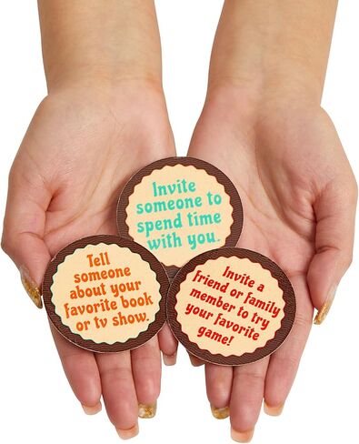 Really Good Stuff Classroom Social Interaction Chips – Set of 40 – Practice Social Skills & Communication with Others –Encourage Confidence – Social-Emotional Learning – SEL for the Home and Classroom in Saudi Arabia