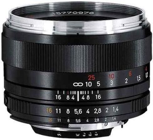 ZEISS Classic Planar ZF.2 T* 50mm f/1.4 Standard Camera Lens for Nikon F-Mount SLR DSLR Cameras, Black in Saudi Arabia