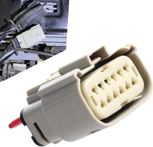 1 PC Car Player Jumper, 3347-1202 Waterproof Insulated Shell Car Plug, Plug and Play Vehicle Repair Accessories, Compatible with Davidson 19 and above GTS Radio and BOOM GTS Radio (White) in Saudi Arabia