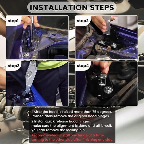 مزلاج غطاء محرك السيارة سريع التحرير Acura Integra 1994-2001، متوافق مع Honda CRV RD 1995-2001، متوافق مع Honda Civic EK 1996-2000 in Kuwait