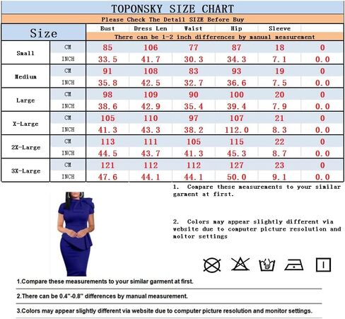 TOPONSKY Ruched Women Peplum Tea Party Bow Maternity Formal Church Dress in Kuwait