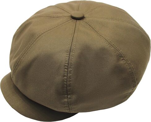 Newsboy Hats for Men Caps for Men Twill Cotton Men's Flat Cap Gatsby Ivy Golf Cabbie Hat Beret Hat in Saudi Arabia