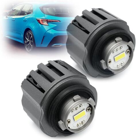 NSLUMO LW5B LED Backup Reverse Light Bulbs for 2019-2023 Toyo'ta Corolla Hatchback 6500K 4500LM Xenon White Canbus Error Free LW5 LW5A LED Back Up Lights Replacement in Saudi Arabia