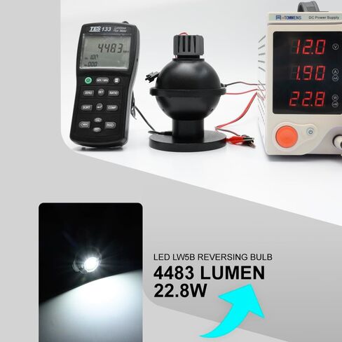 NSLUMO LW5B LED Backup Reverse Light Bulbs for 2019-2023 Toyo'ta Corolla Hatchback 6500K 4500LM Xenon White Canbus Error Free LW5 LW5A LED Back Up Lights Replacement in Saudi Arabia