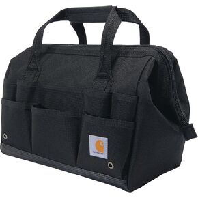 Carhartt Onsite Tool Bag, Durable Water-Resistant, Tool Storage Bag, Heavyweight, 16-Inch 30 Pocket, Carhartt Brown
