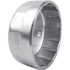 Heavy Duty 90.2mm 15Flutes Oil Filter Wrench for Land Rover and Jaguar -Oil Filter Cap Removal Socket Tool for 90mm Oil Filter Housing