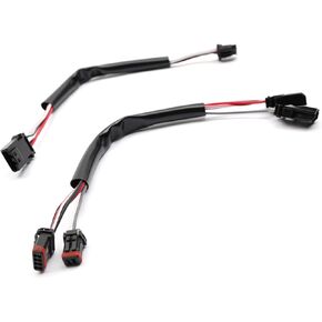 MoKitDora 12 Inch Handlebar CAN Circuit Wire Extension Harness for Harley Softail Touring Dyna Sportster Models
