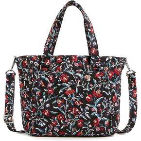 Vera Bradley Women's Cotton Multi-strap Shoulder Satchel Purse