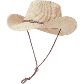 Cowboy Hats for Women Straw Hats for Men Summer Beach Sun Hats Portable in Saudi Arabia