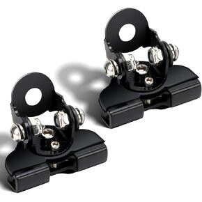 Led Light Bar Mounting Brackets 2pcs, Led Work Light Mounting Bracket Kit Aluminum Alloy Clamp, Offroad Light Mount Bracket, Suitable for Most Cars, Trucks SUVs
