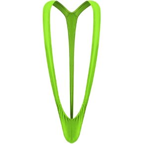Men's Shoulder Straps Deep V-shaped Jumpsuit Triangle Underwear Bikini Festival Carnival Party Clothing