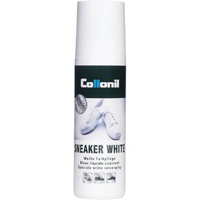 Collonil Sneaker White White Shoe Cleaner | for White Smooth Shoe Leather | Liquid Cream with Built-In Sponge