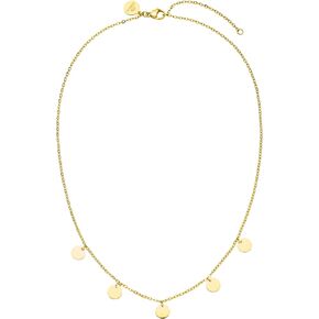 Purelei® Kalea Necklace – 18K Gold plated stainless steel jewelry – Waterproof chain – 16 to 18 inch adjustable length – Fashion jewelry for your individual look
