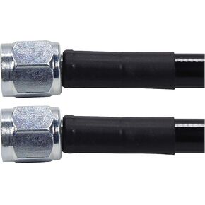Allstar Performance Coated Braided Line 30in #4Hose -4Str/-4Str Steel