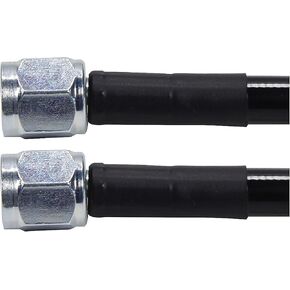 Allstar Performance Coated Braided Line 12in #4Hose -4Str/-4Str Steel
