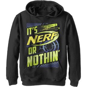 Hasbro Nerf Or Nuthin Boy's Hooded Pullover Fleece
