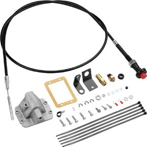 PSL450 Axle Disconnect Differential Cable Lock Kit Fit for 1985-1993 Dodge Ramcharger Dodge W150 Dodge W250 Dodge W350, 4WD