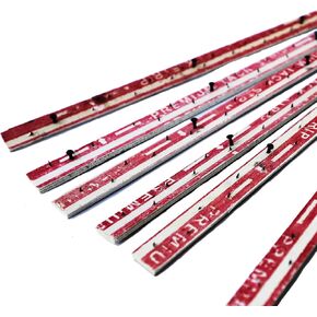 6PCS Carpet Tack Strips with Nails, for Tufting Frame Concrete Floor Rug Gripper Adhesive Installation Helper