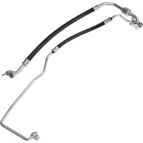 A-Premium A/C Suction and Discharge Line Hose Assembly Compatible with 2012-2017 Chevrolet Equinox,GMC Terrain, 3.0L 3.6L
