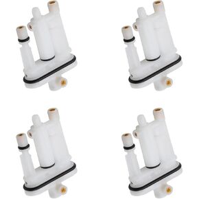 (4 Packs) 592792 594060 Carburetor Main Jet Replace 09P702 Lawn Garden Engines
