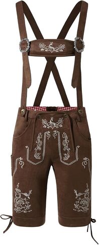 Mens German Oktoberfest Costume Trousers Bavarian Costume Pants Oktoberfest Outfit in Saudi Arabia