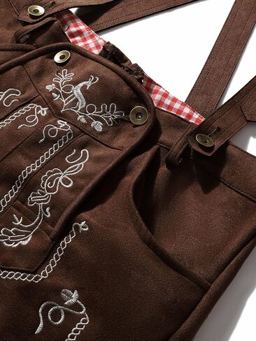 Mens German Oktoberfest Costume Trousers Bavarian Costume Pants Oktoberfest Outfit in Saudi Arabia