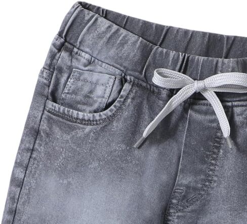 chopper club Boys Denim Jeans in Stretchable Cotton 3x1 Fabric in Slim Fit and Round Elastic with Patch in Saudi Arabia