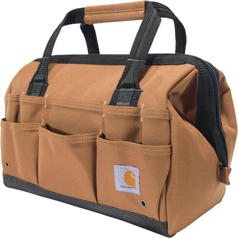 Carhartt Onsite Tool Bag, Durable Water-Resistant, Tool Storage Bag, Heavyweight, 16-Inch 30 Pocket, Carhartt Brown in Saudi Arabia