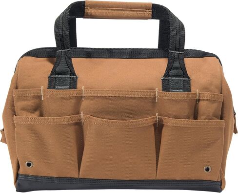 Carhartt Onsite Tool Bag, Durable Water-Resistant, Tool Storage Bag, Heavyweight, 16-Inch 30 Pocket, Carhartt Brown in Saudi Arabia