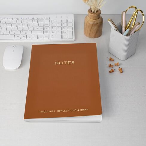 ZICOTO Aesthetic Journal Notebook Set of 4 For Women - Cute College Ruled A5 Journaling Notebooks with Lined Pages - Perfect For Writing And Staying Organized at Work or School in Saudi Arabia