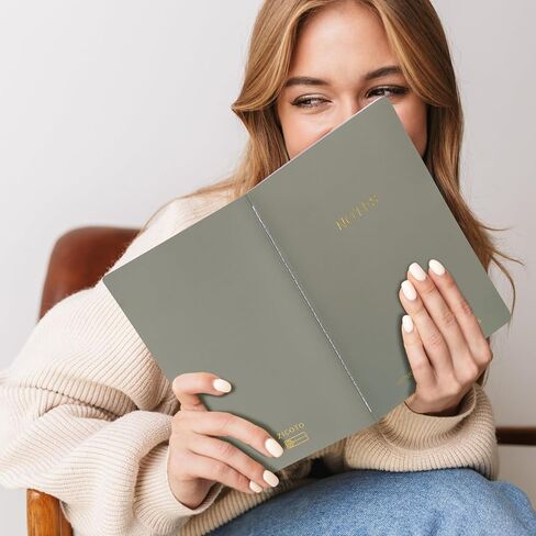 ZICOTO Aesthetic Journal Notebook Set of 4 For Women - Cute College Ruled A5 Journaling Notebooks with Lined Pages - Perfect For Writing And Staying Organized at Work or School in Saudi Arabia