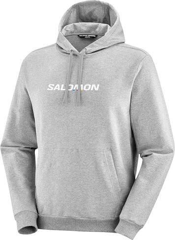 Salomon Men's Logo Performance Hoodie Sweatshirt in Saudi Arabia