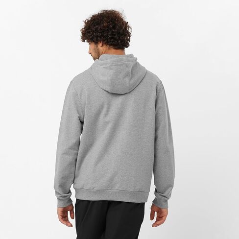 Salomon Men's Logo Performance Hoodie Sweatshirt in Saudi Arabia