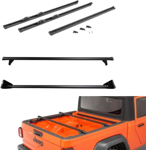 Trail Rail System Tie Down Rail for 2020-2024 Jeep Gladiator Replace# 82215956 in Saudi Arabia
