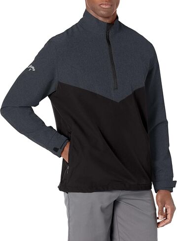 Callaway Men's Swing Tech Blocked 1/4 Zip Long Sleeve Golf Windbreaker in Saudi Arabia