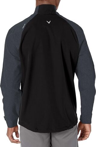 Callaway Men's Swing Tech Blocked 1/4 Zip Long Sleeve Golf Windbreaker in Saudi Arabia