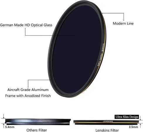 58mm ND64 Filter 6 Stop Neutral Density Filter for Camera Len in Saudi Arabia