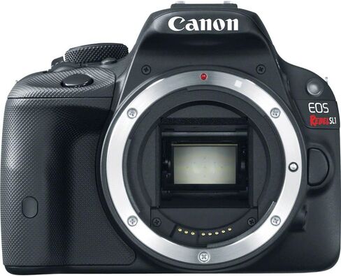 كانون EOS Rebel SL1 18.0 ميجابكسل CMOS Digital SLR مع عدسة 18-55 ملم EF-S هي عدسة STM باللون الأسود in Kuwait