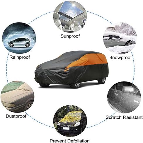 Nissan Car Cover Custom Fit Nissan Altima Waterproof All Weather for Automobiles, Lightweight Full Exterior Cover Outdoor Sun UV Rain Dust Snow Wind Protection. in Saudi Arabia
