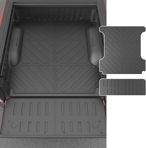 powoq Tailgate Mat Compatible with 2019-2024 Dodge Ram 1500 Tailgate Protector Tailgate Liner TPE Replacement for 2019-2024 Dodge Ram 1500 Accessories(Tailgate Mat) in Saudi Arabia